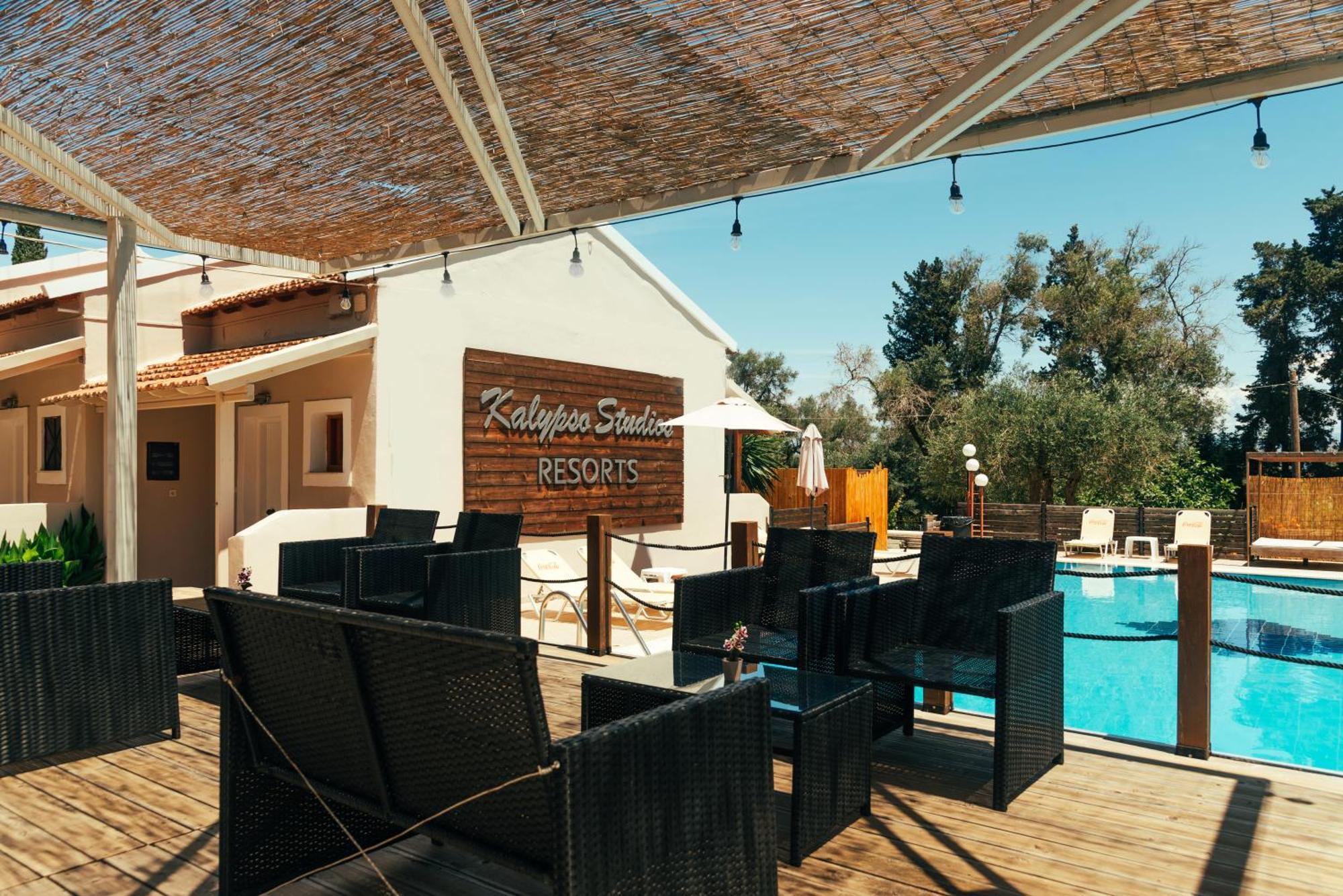 Kalypso Studio Resorts Kavos Bagian luar foto