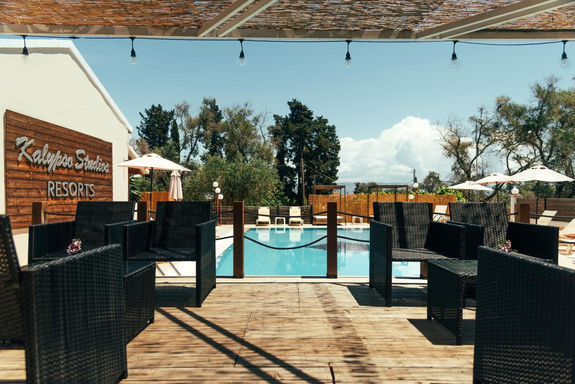Kalypso Studio Resorts Kavos Bagian luar foto